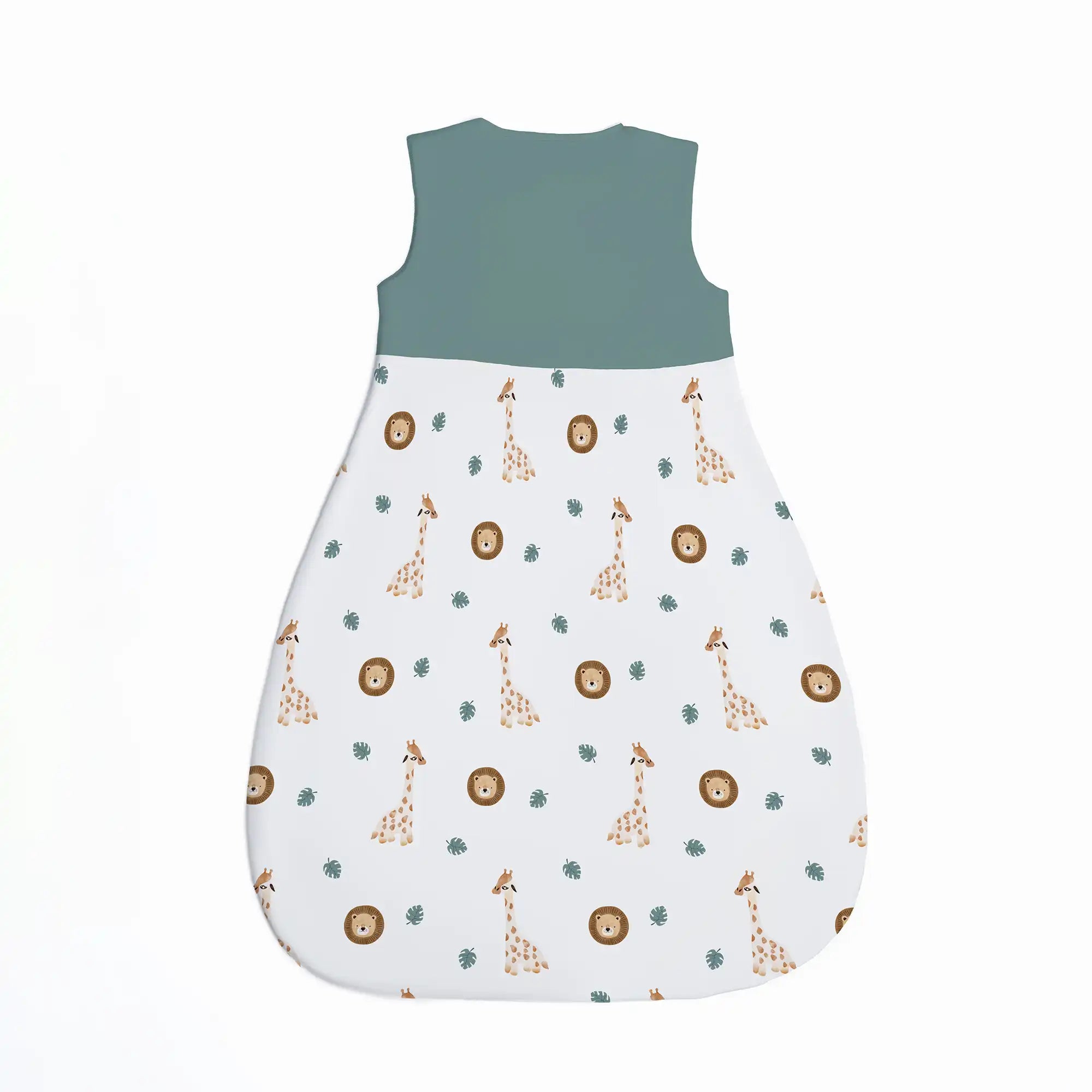"Giraffe und Löwe" Premium Jersey Schlafsack 1.0 TOG - Leslis