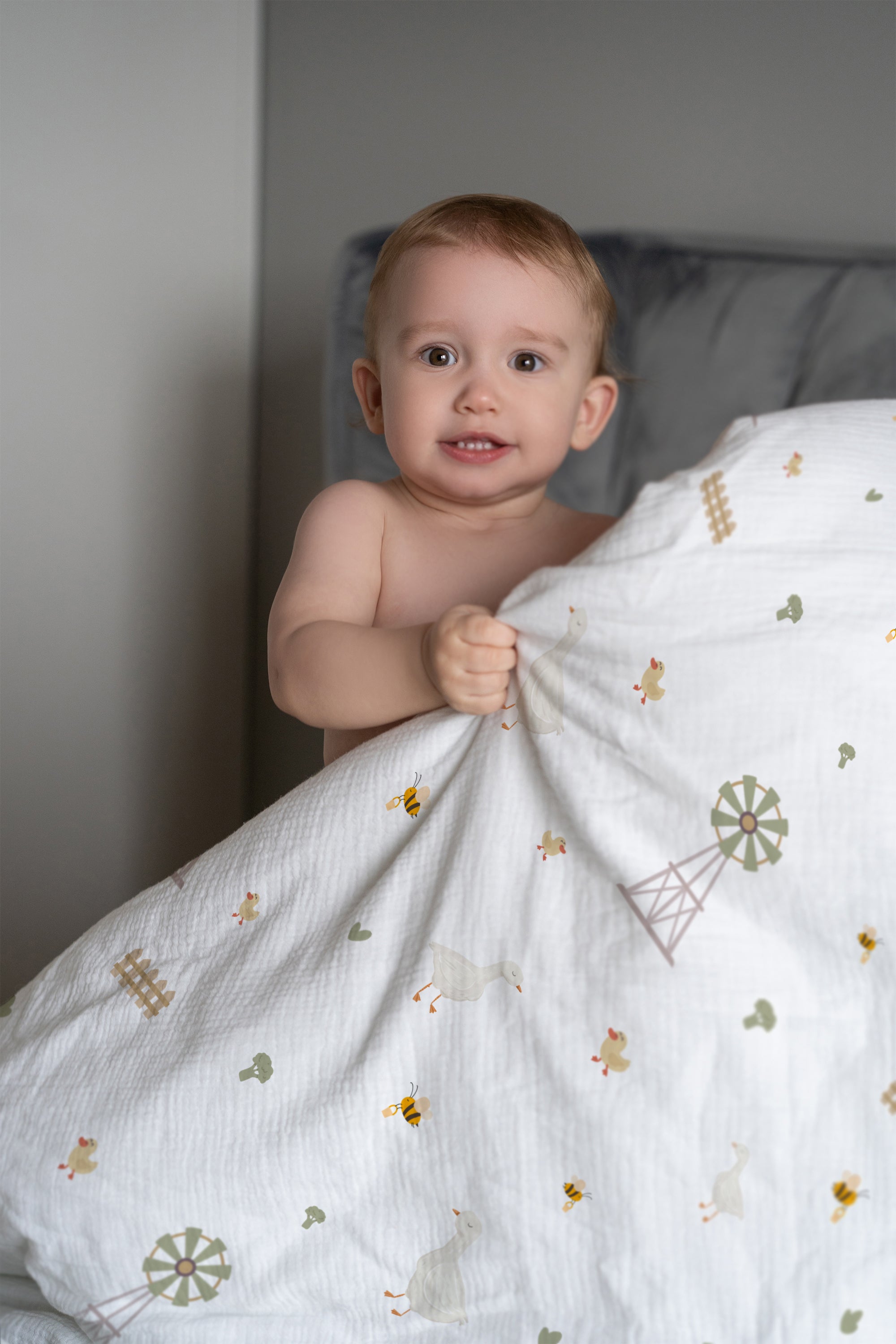 "Gänselein" Premium Kinderbettwäsche - Leslis