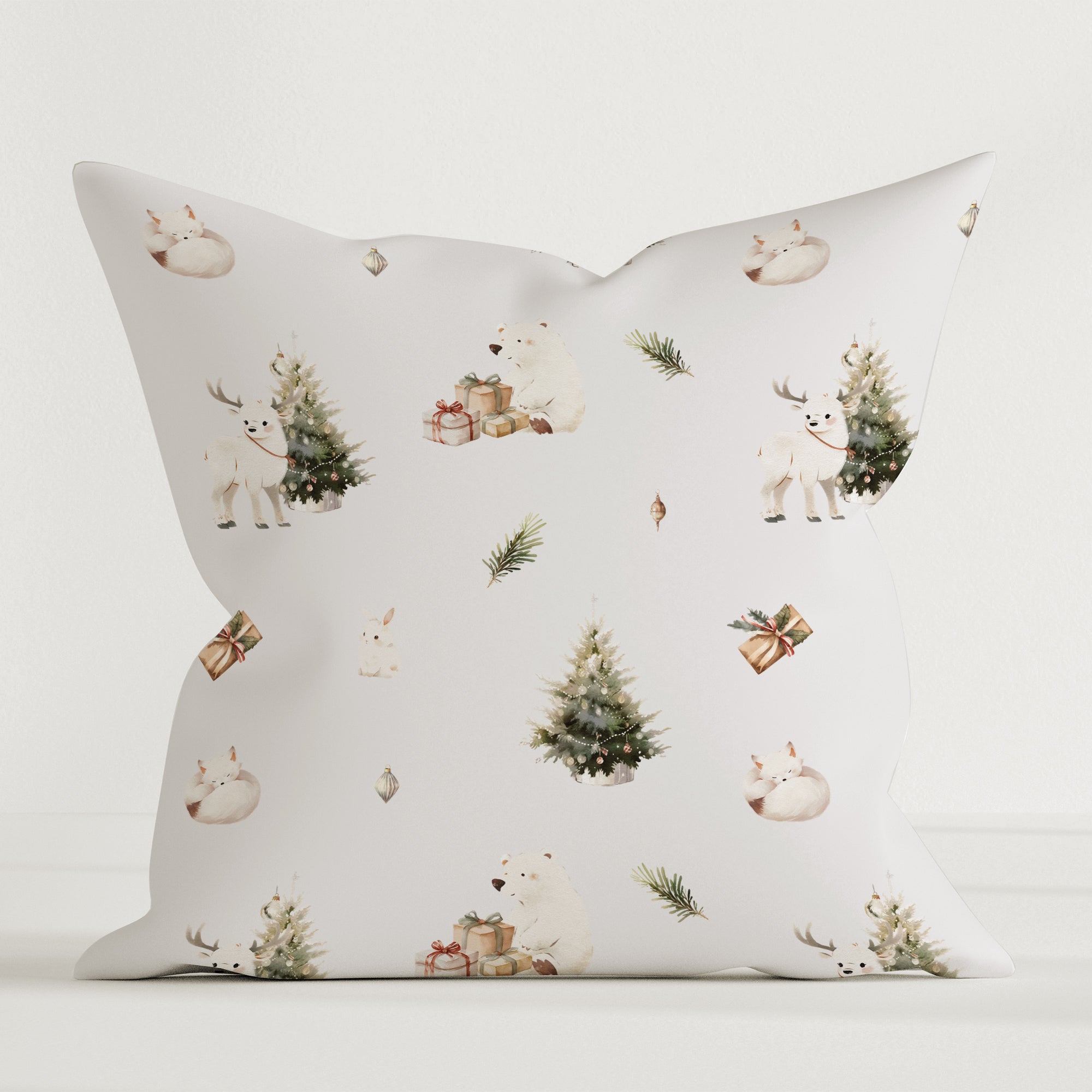 "Winterwald" Premium Dekokissen