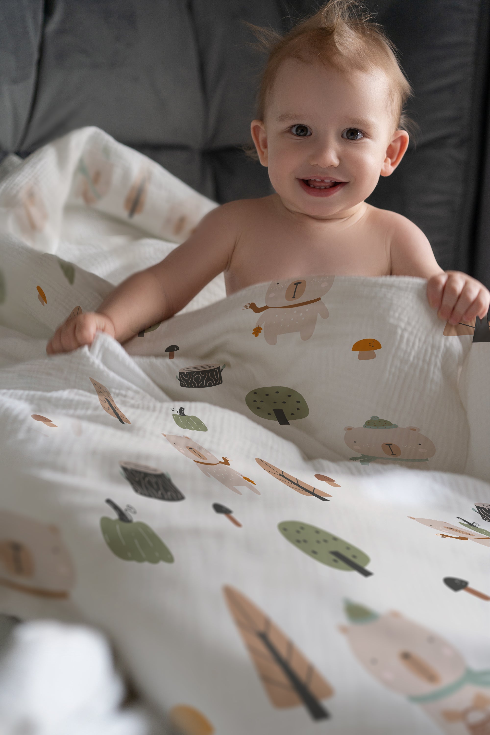 “Nordic Bär” Premium Kinderbettwäsche - Leslis