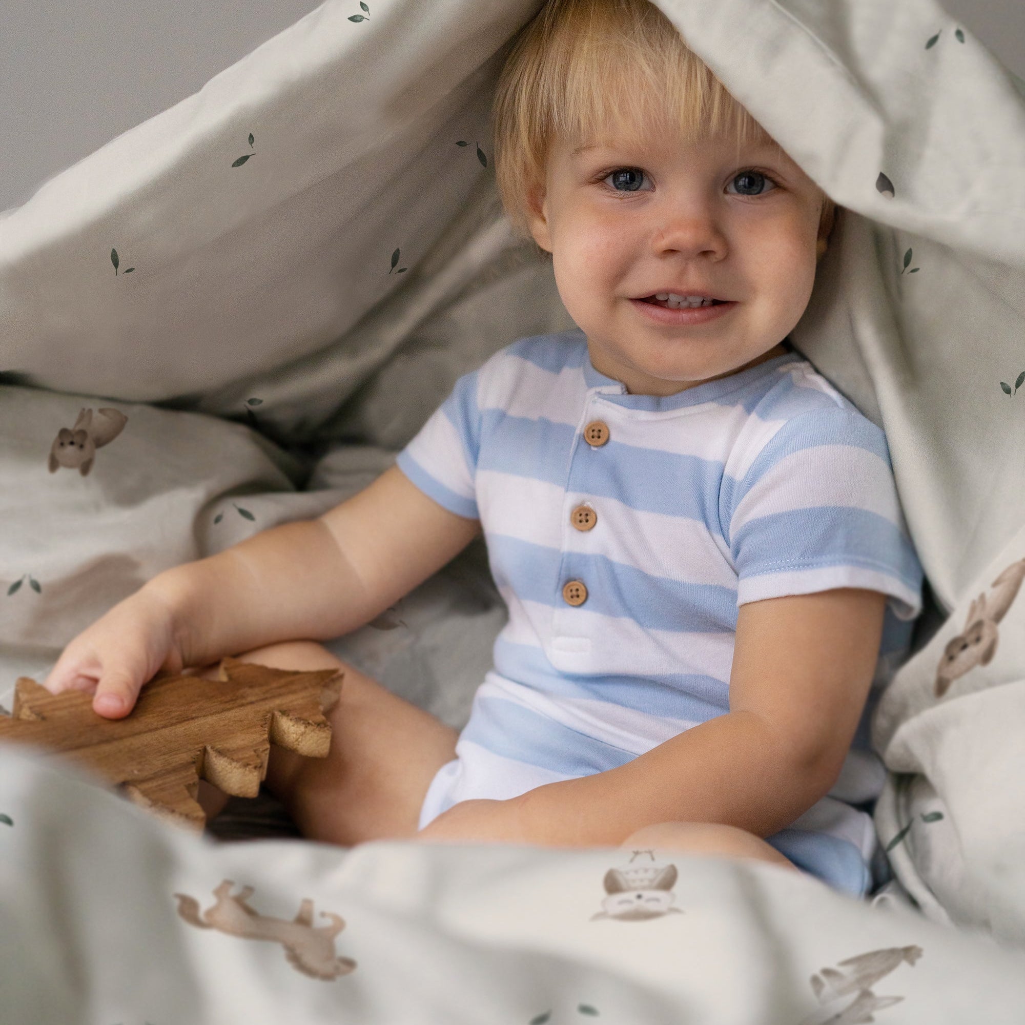 "Oliven Farm" Premium Kinderbettwäsche - Leslis