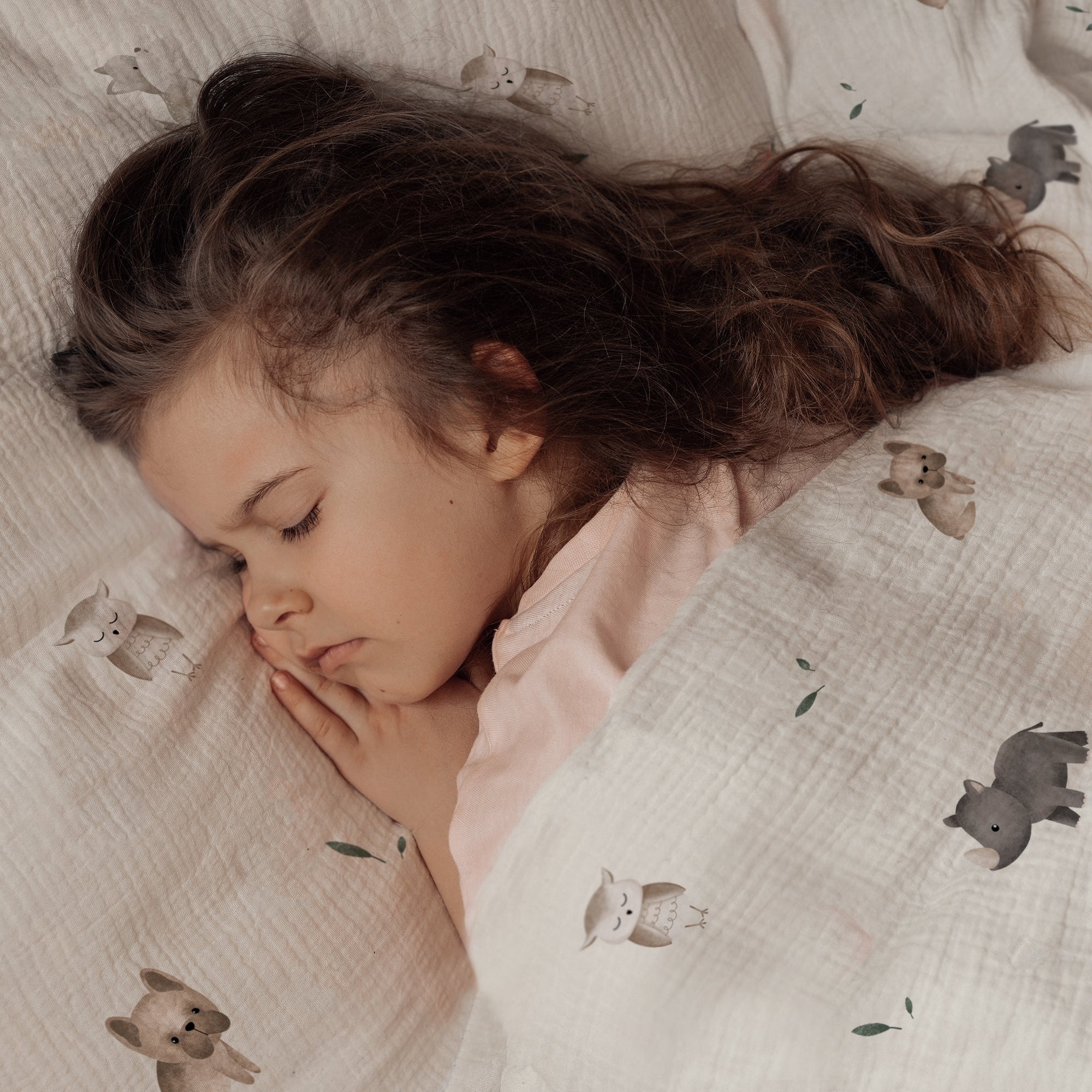 "Oliven Farm" Premium Kinderbettwäsche - Leslis