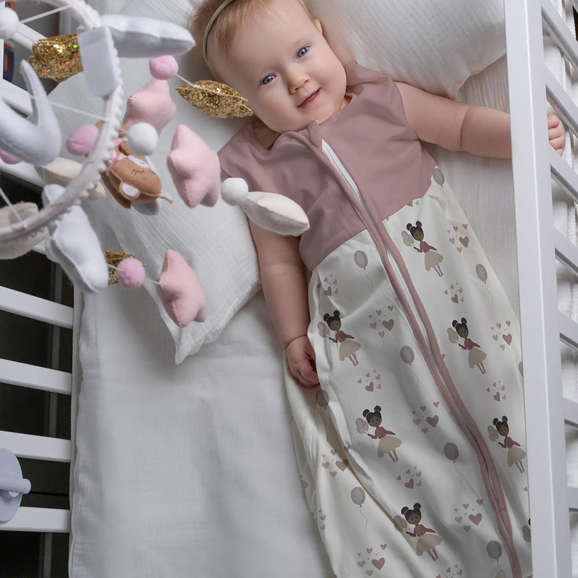 "Little Princess" Premium Jersey Schlafsack 1.0 TOG - Leslis
