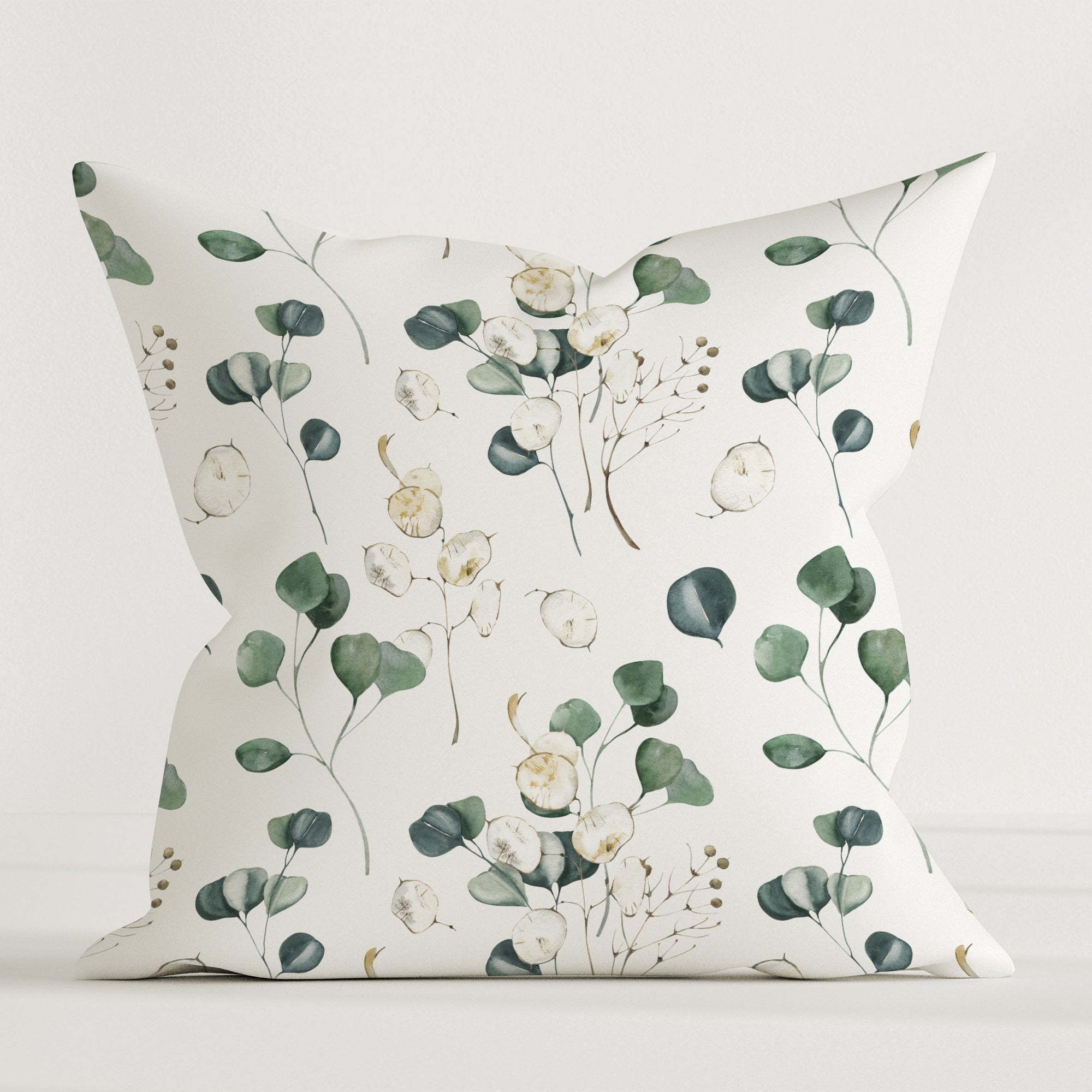"Eukalyptus Blätter" Premium Dekokissen