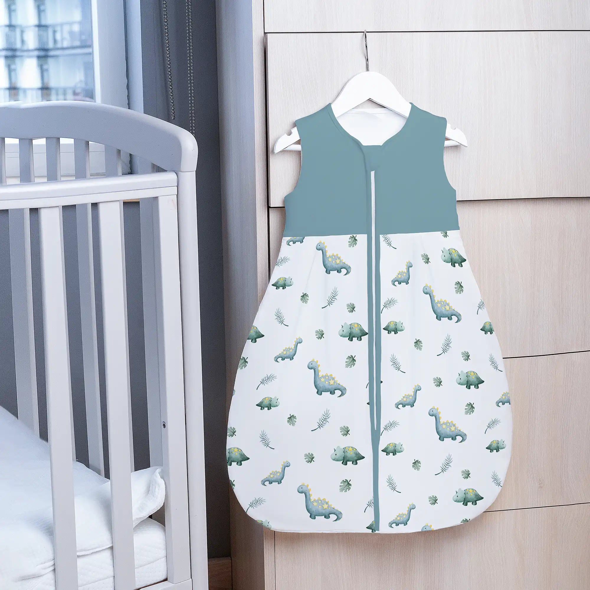 "Kleine Dinosaurier" Premium Jersey Schlafsack 1.0 TOG - Leslis