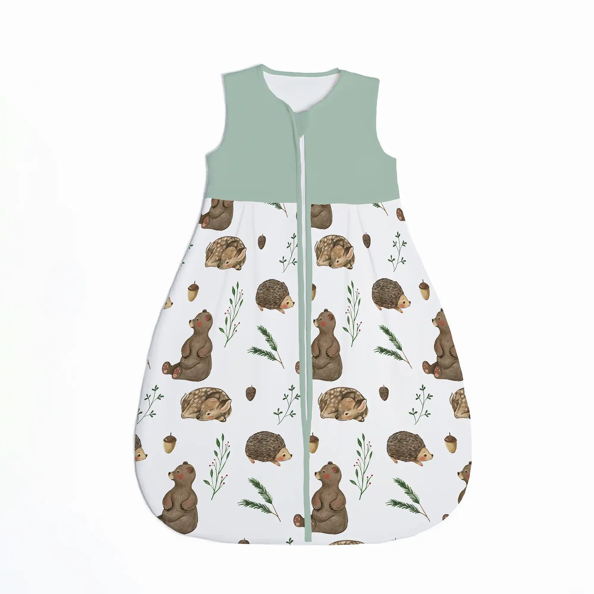 "Bär Igel Reh" Premium Jersey Schlafsack 1.0 TOG - Leslis