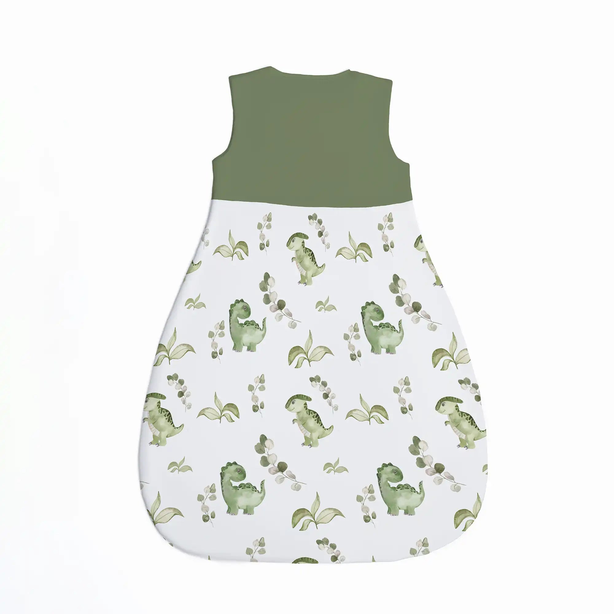 "Eukalyptus Dinos" Premium Jersey Schlafsack 1.0 TOG - Leslis