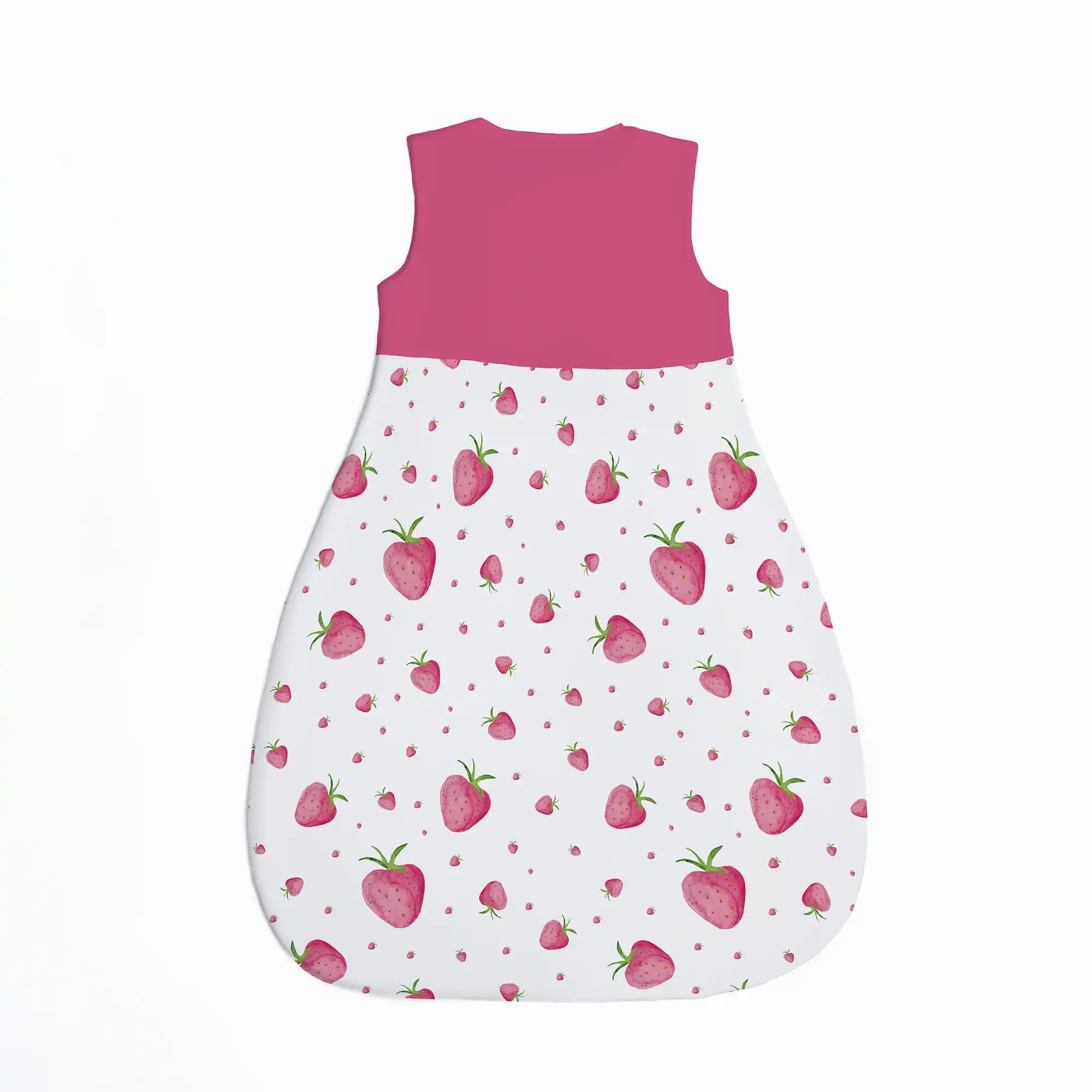 "Erdbeeren" Premium Jersey Schlafsack 1.0 TOG - Leslis