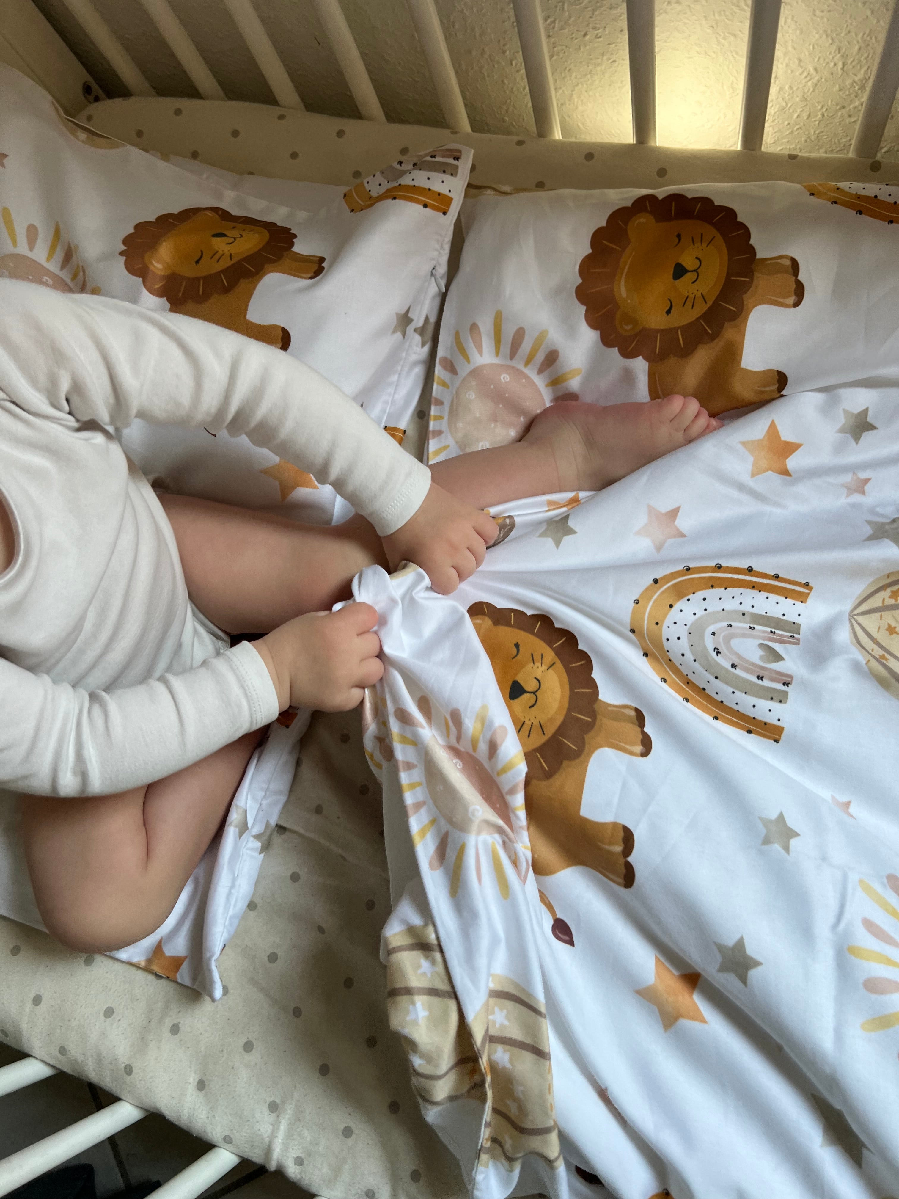 “Löwe” Premium Kinderbettwäsche - Leslis