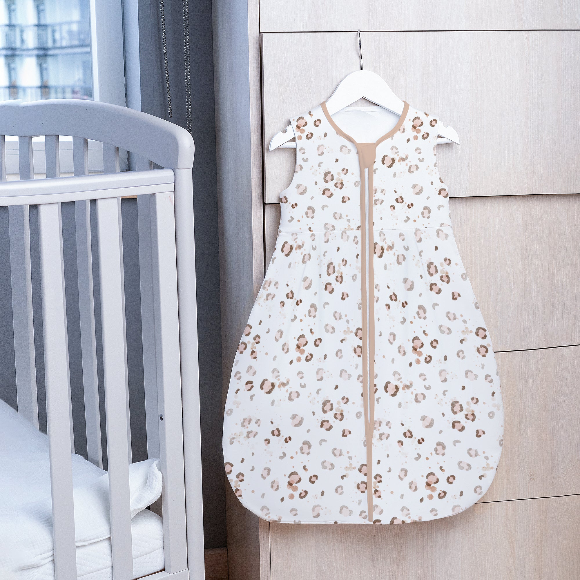 "Leopard" Premium Jersey Schlafsack 1.0 TOG - Leslis