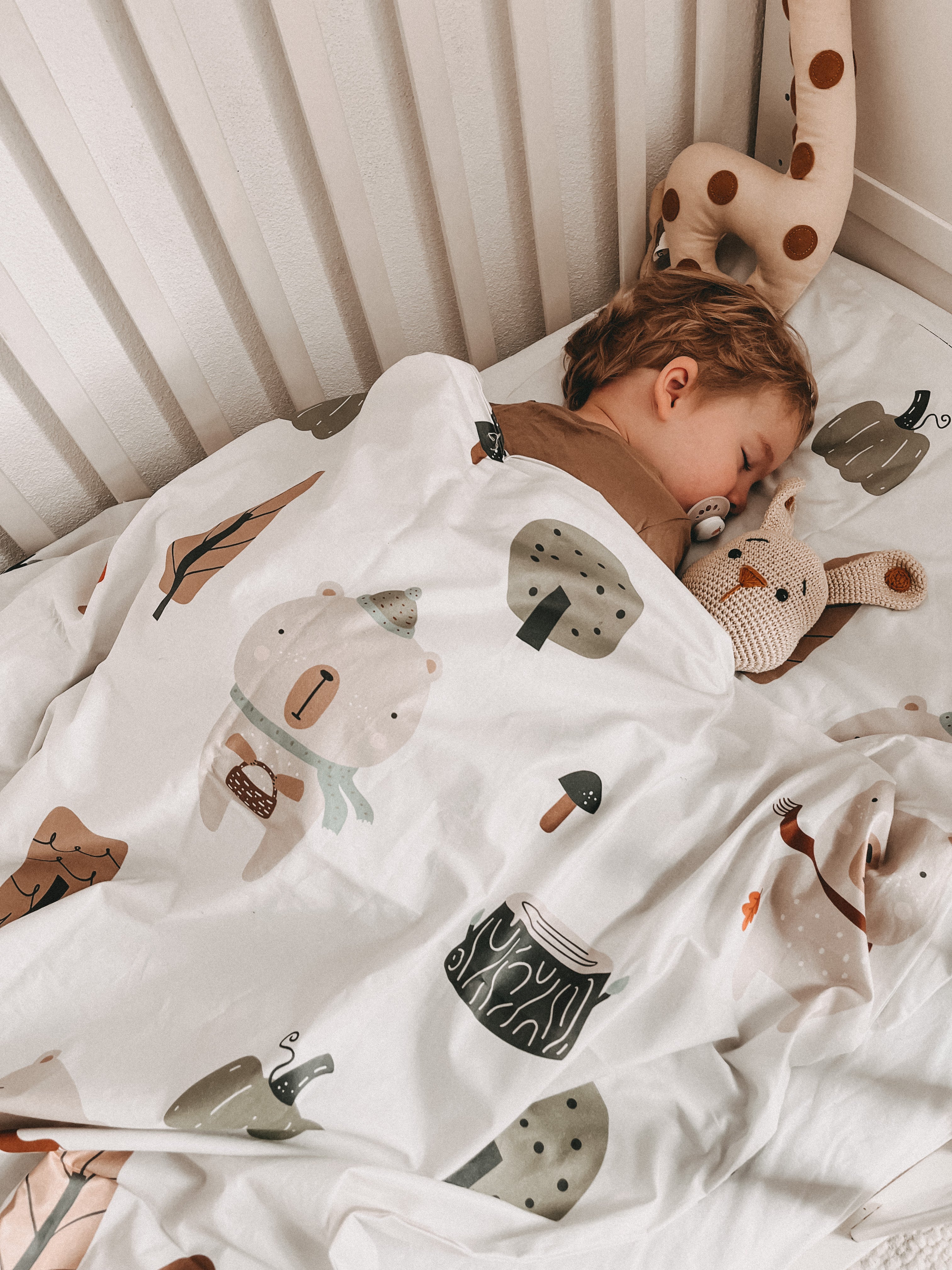 “Nordic Bär” Premium Kinderbettwäsche - Leslis