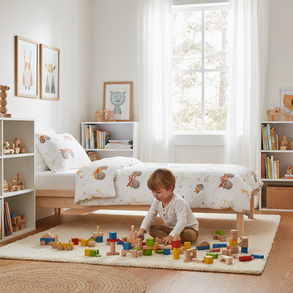 "Monstertrucks" Premium Kinderbettwäsche