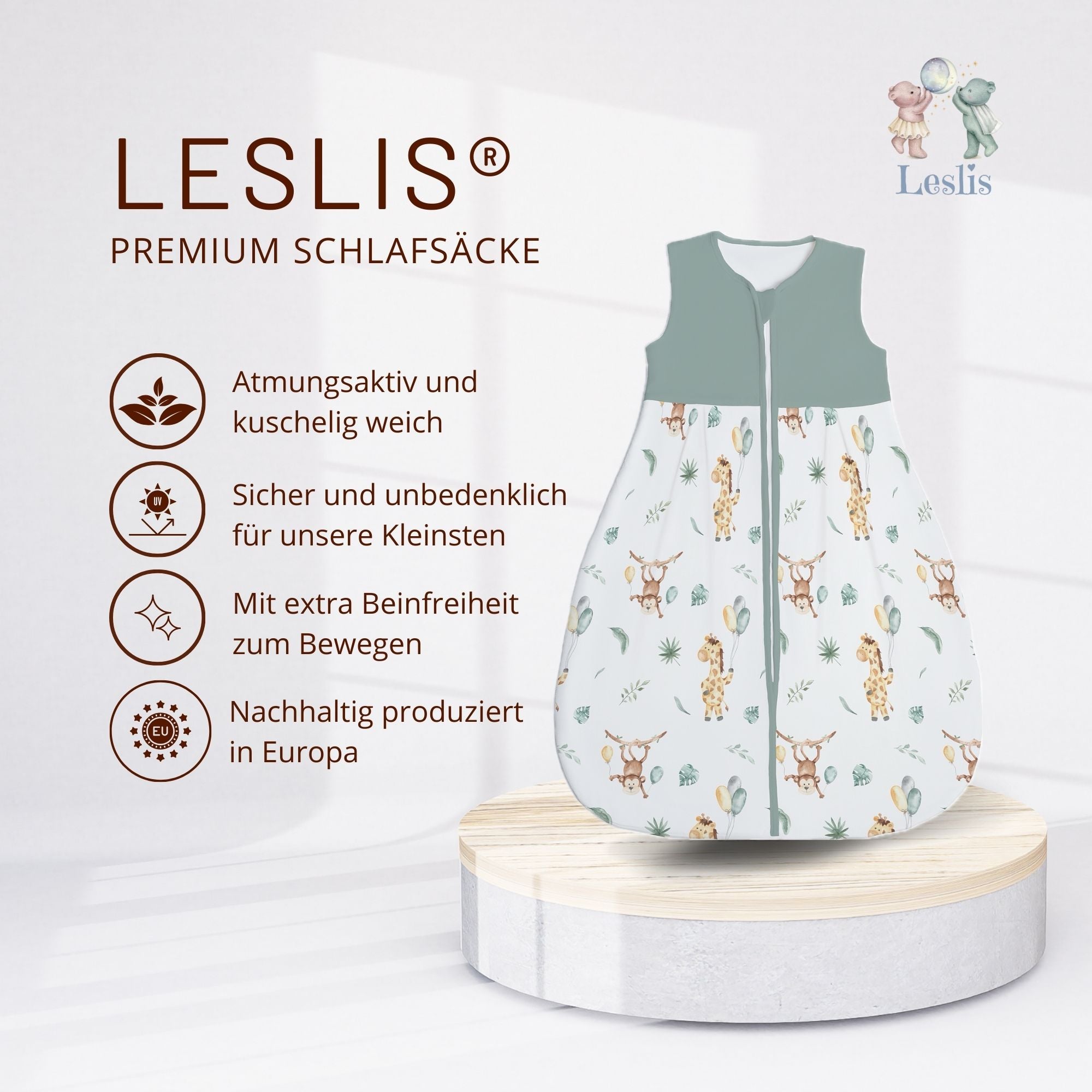 Laden Jersey Schlafsack 1.0 TOG - Leslis