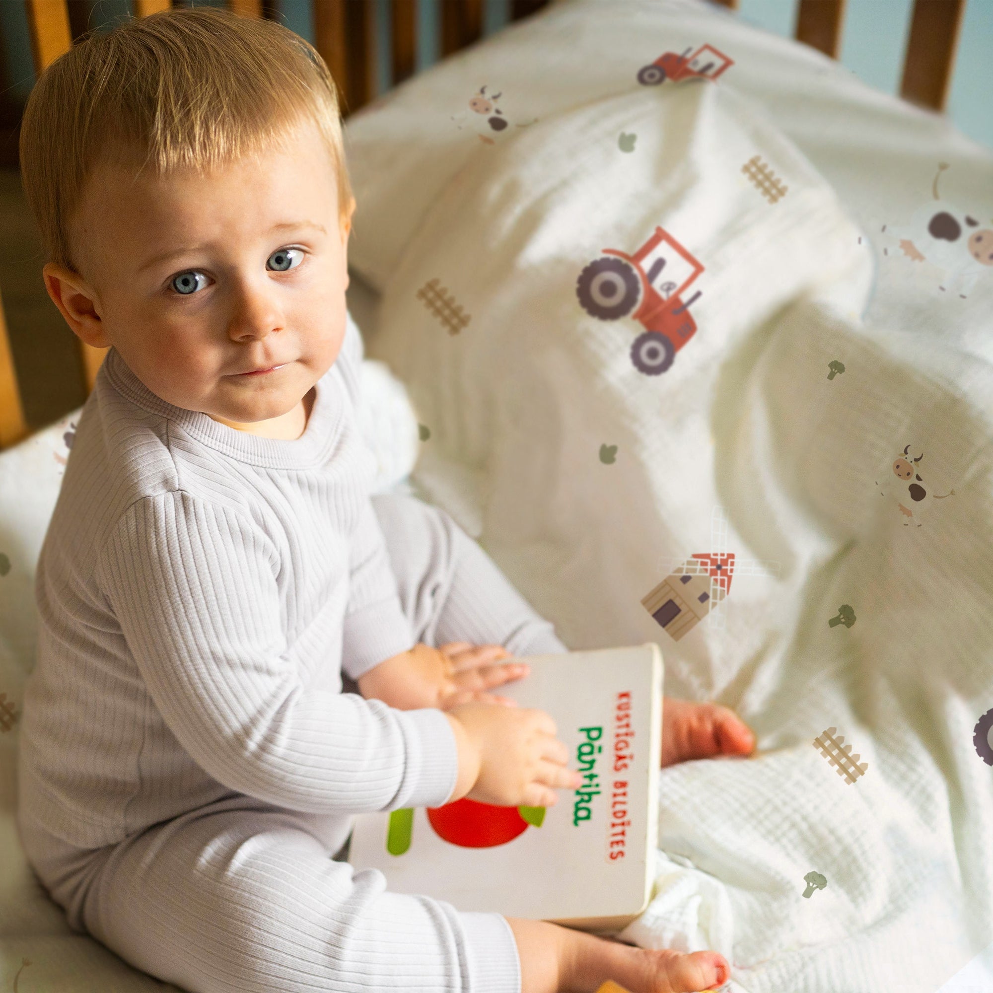 "Sweet Farm" Premium Kinderbettwäsche