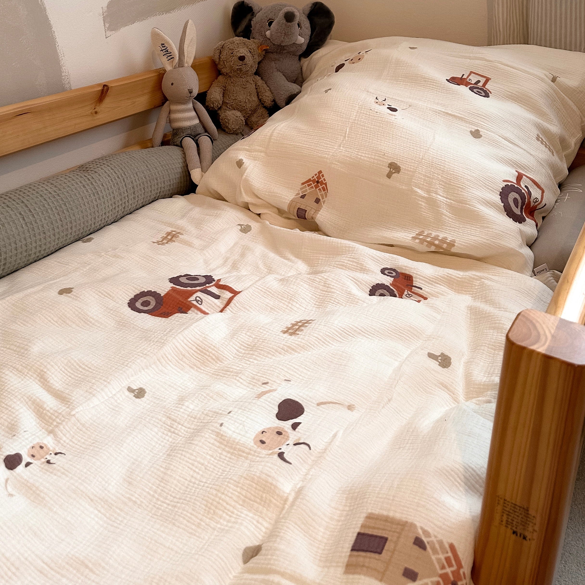 "Sweet Farm" Premium Kinderbettwäsche