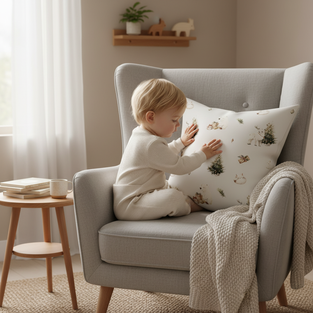 "Winterwald" Premium Dekokissen