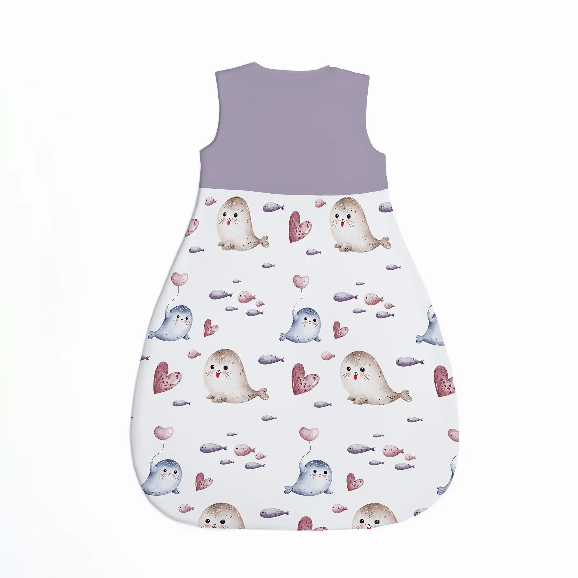"Seehunde" Premium Jersey Schlafsack 1.0 TOG - Leslis