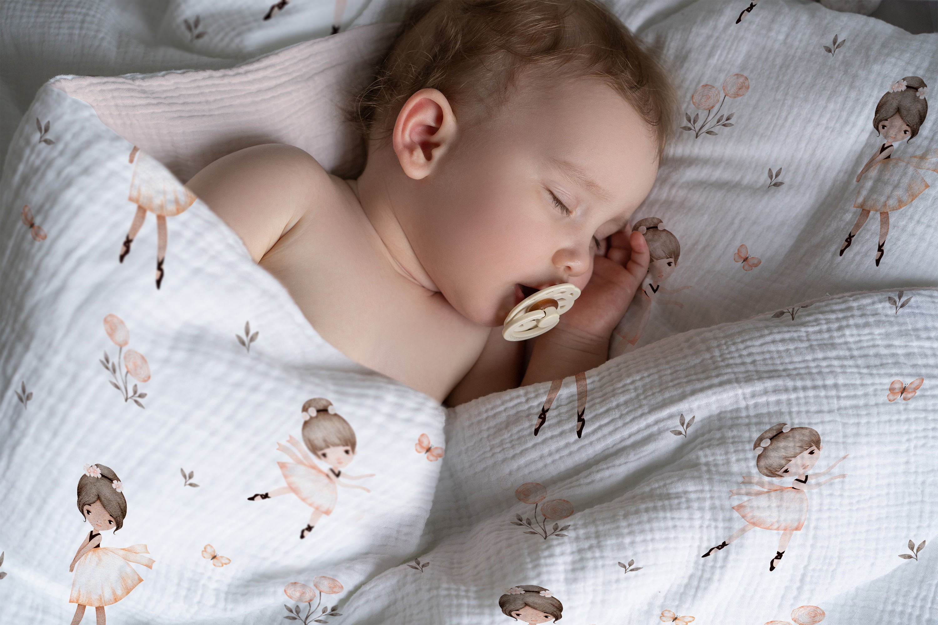 "Ballerinas" Premium Kinderbettwäsche - Leslis