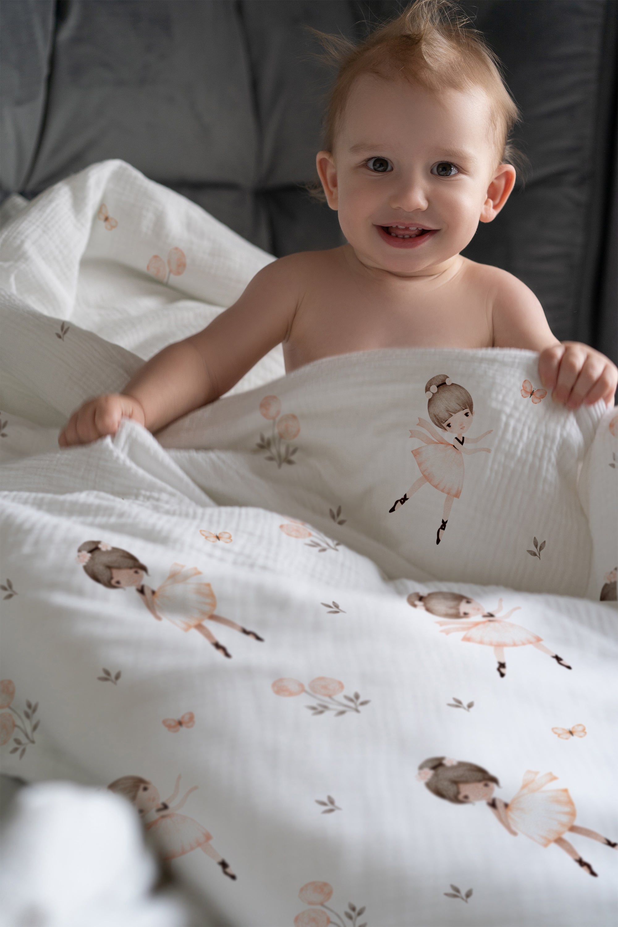 "Ballerinas" Premium Kinderbettwäsche - Leslis