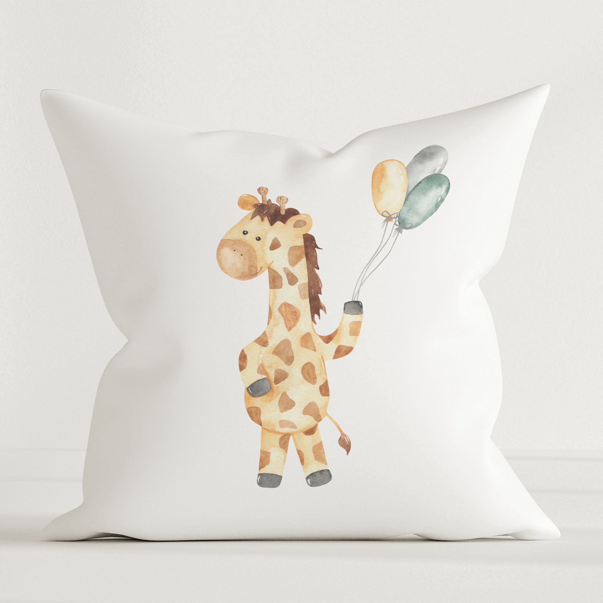 "Giraffe" Premium Kinder Dekokissen - Leslis