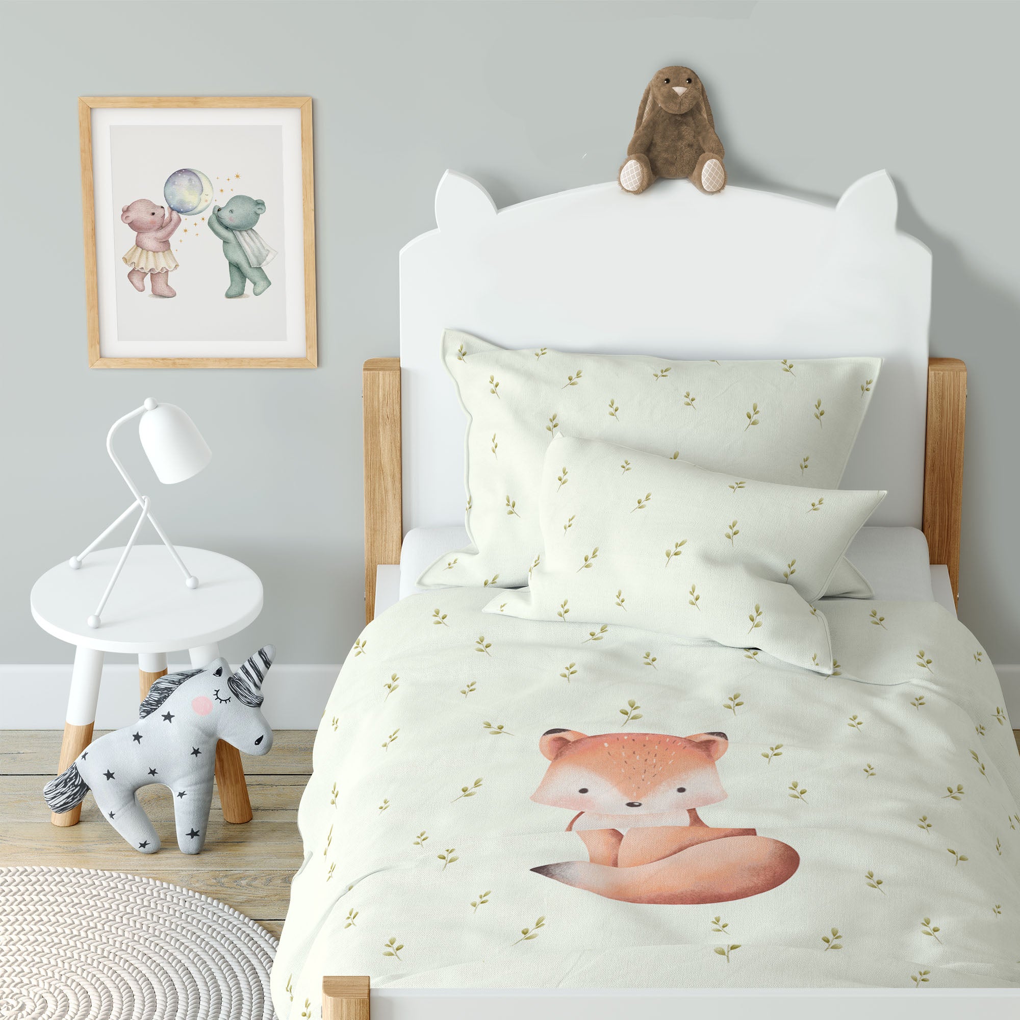 “Fuchs” Premium Kinderbettwäsche - Leslis