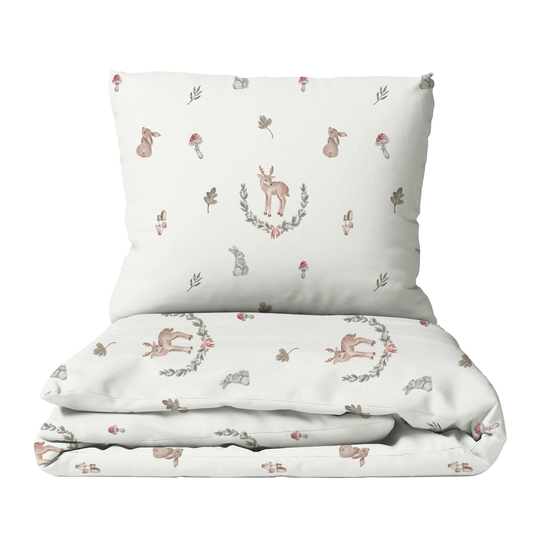 “Rehe” Premium Kinderbettwäsche - Leslis