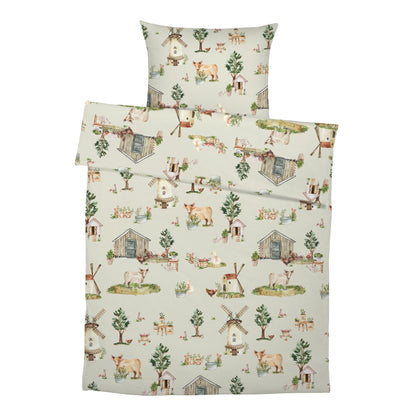 "At the farm" premium children's bed linen