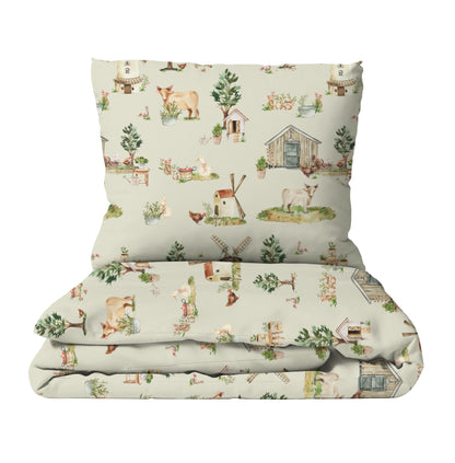 "At the farm" premium children's bed linen