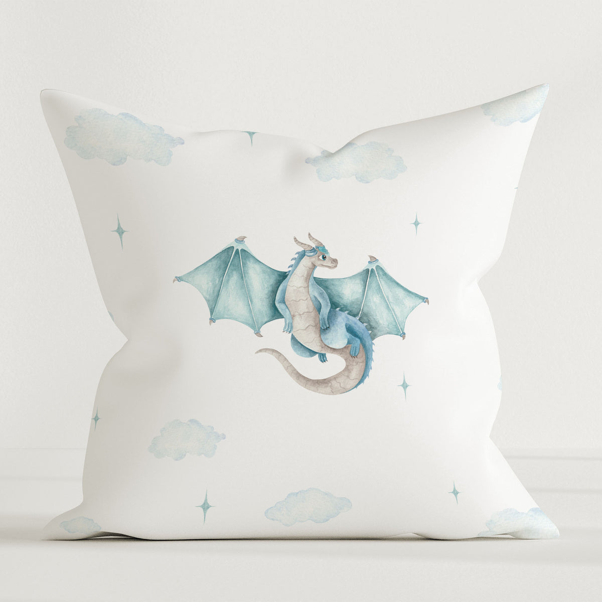 “Drachen” Premium Kinder Dekokissen - Leslis