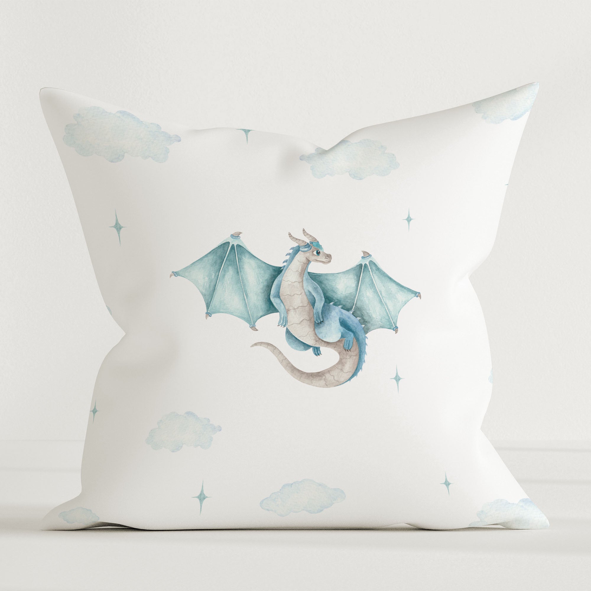 "Dragons" Premium Coussin décoratif pour enfants