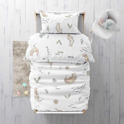 "Otter" premium children's bed linen