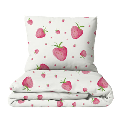 "Strawberries" premium children's bed linen