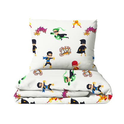 "Superheroes" premium children's bed linen