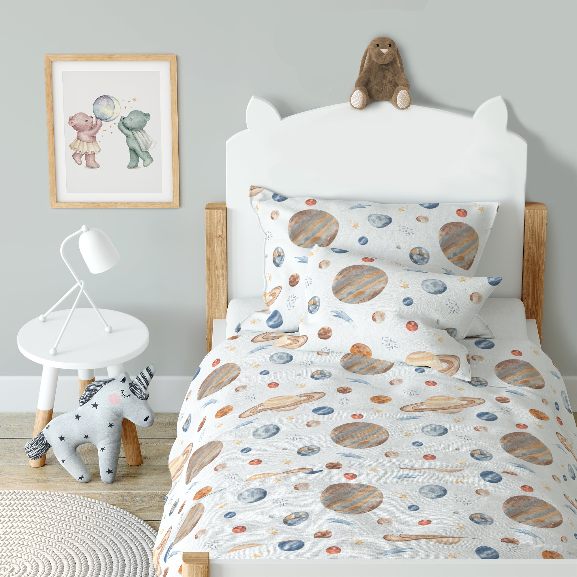 "Planets" premium children's bed linen