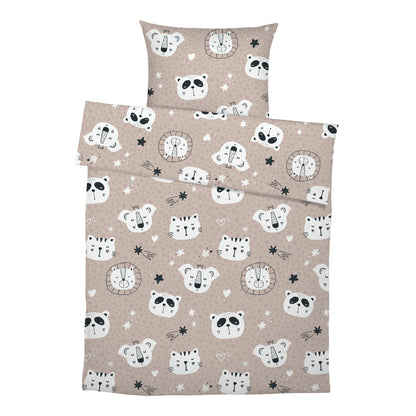 "Zoo animals" premium children's bed linen