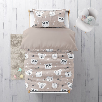 "Zoo animals" premium children's bed linen