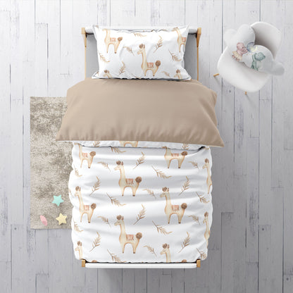 "Llamas" premium children's bed linen