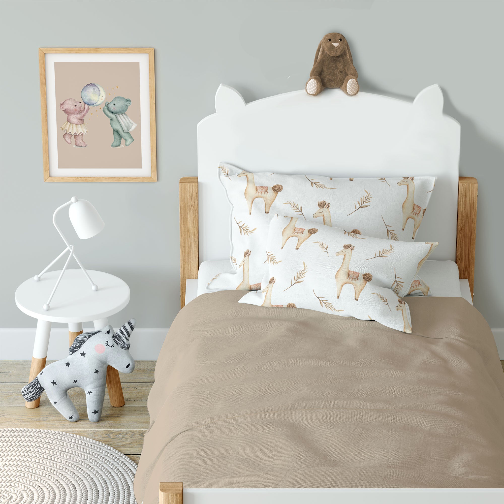 "Llamas" premium children's bed linen