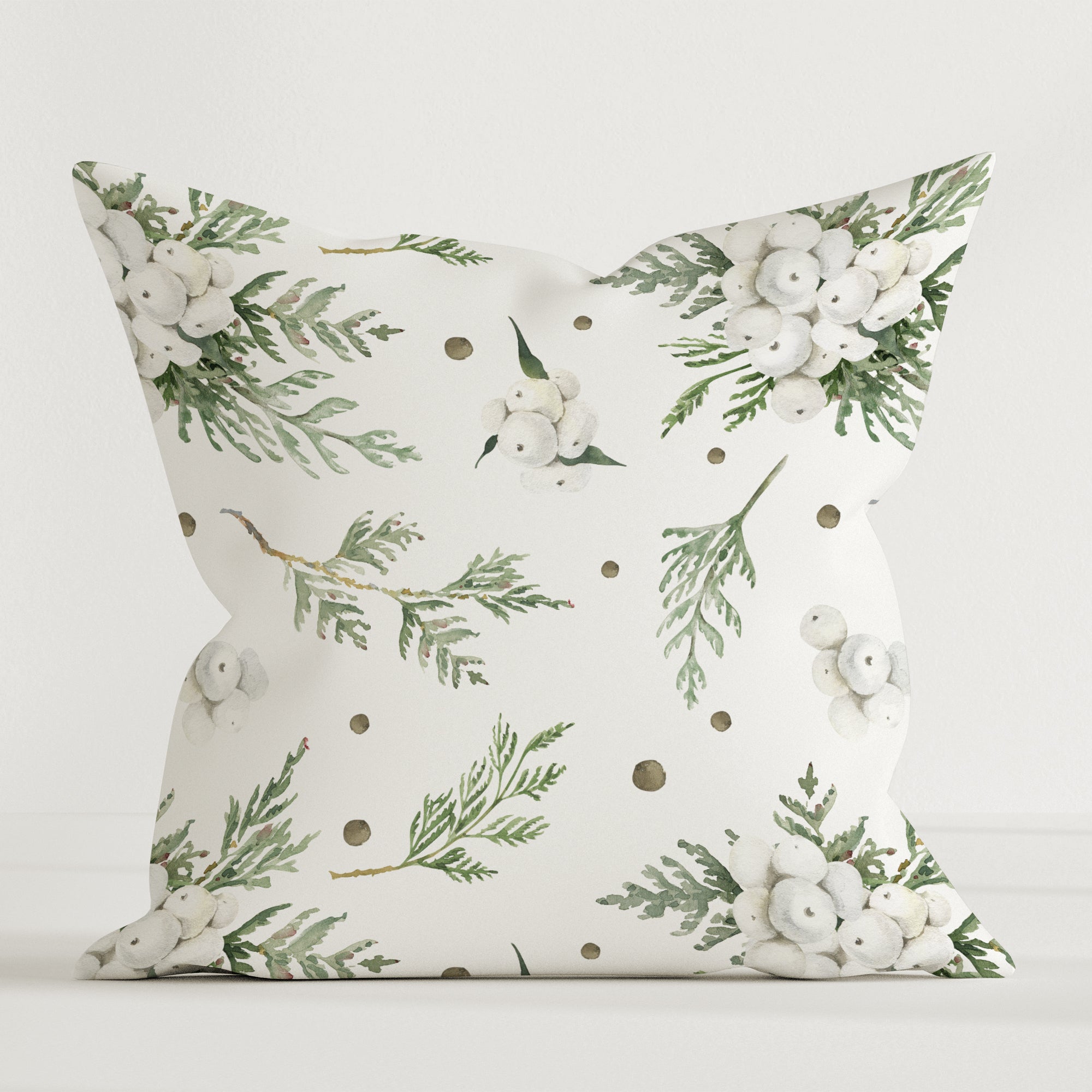 "Snowberry" Premium Dekokissen