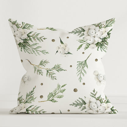 "Snowberry" Premium Dekokissen