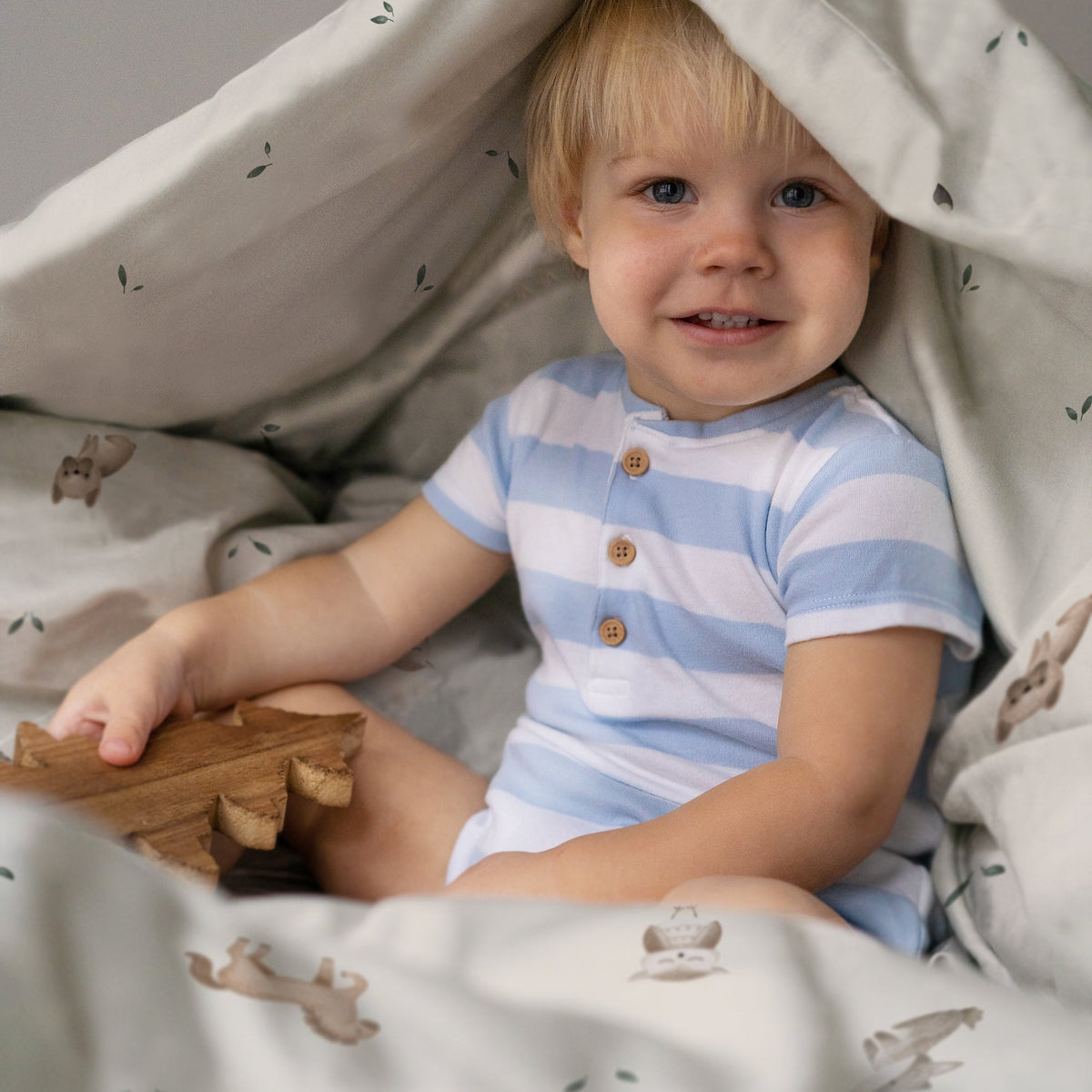 "Oliven Farm" Premium Kinderbettwäsche - Leslis