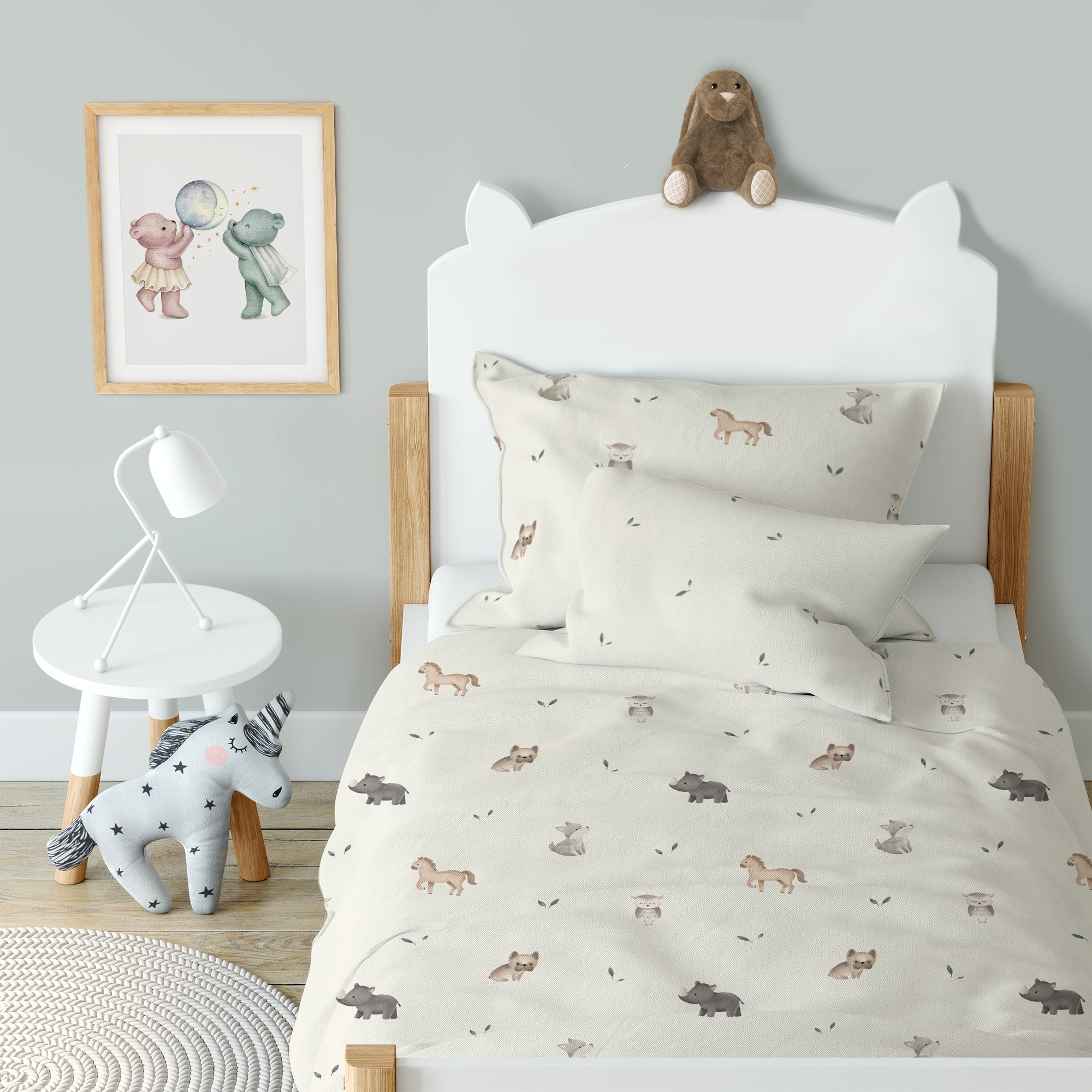 "Olive Farm" Premium children's bed linen