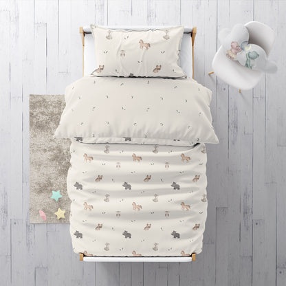 "Olive Farm" Premium children's bed linen