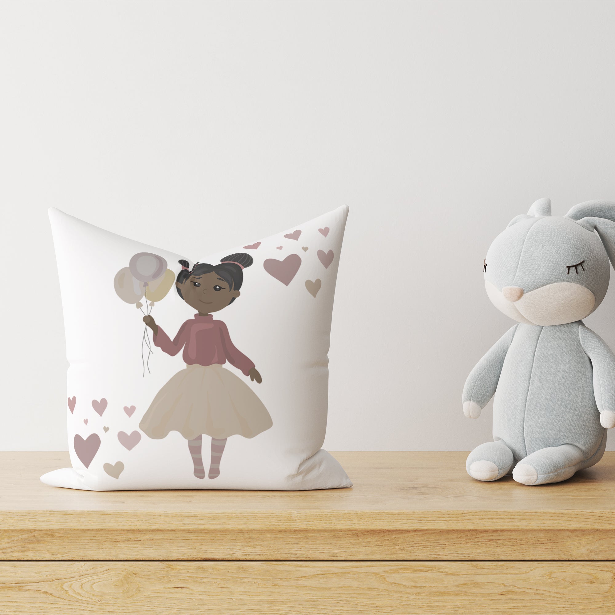 "Little Princess" children's decorative cushion