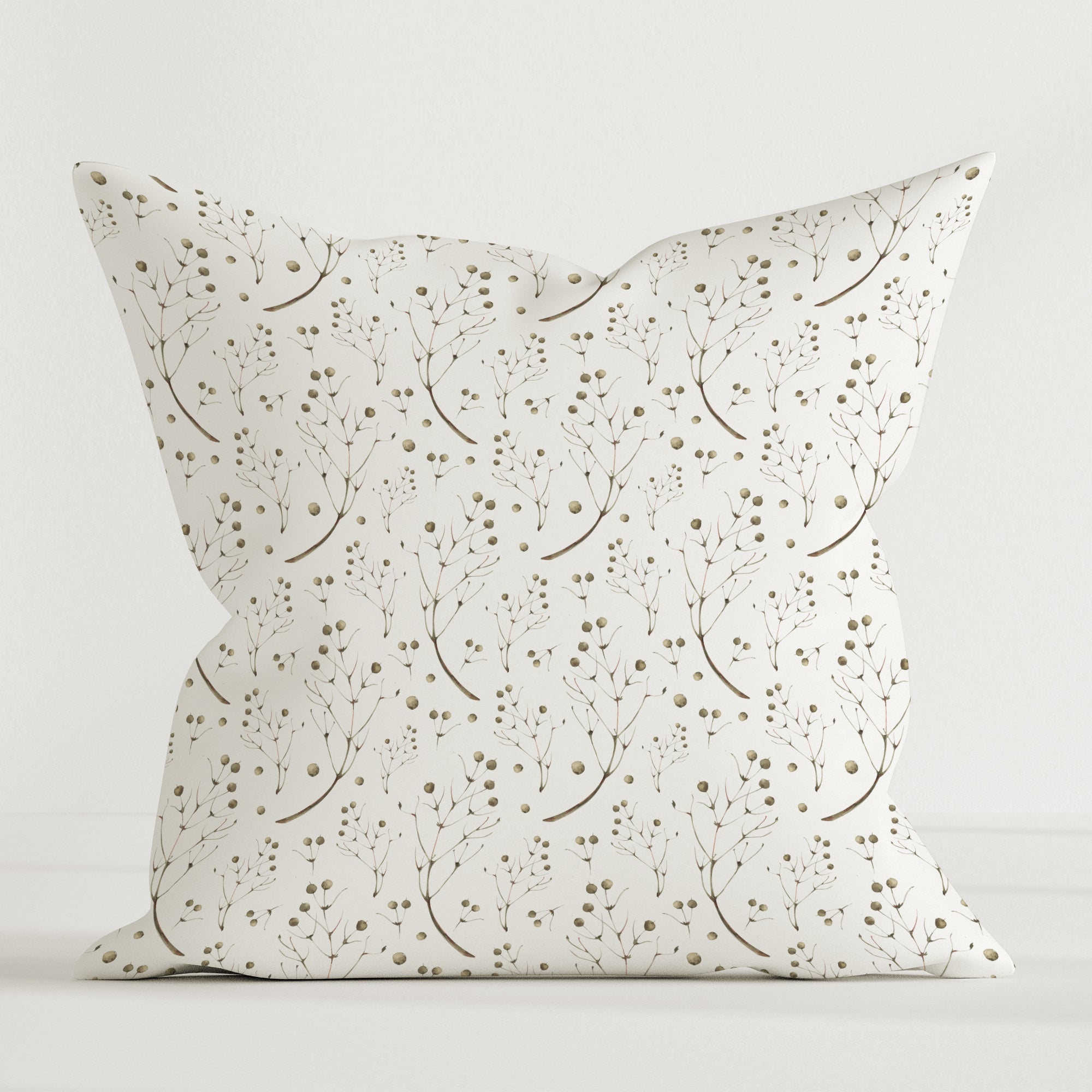 "Feine Zweige" Premium Dekokissen