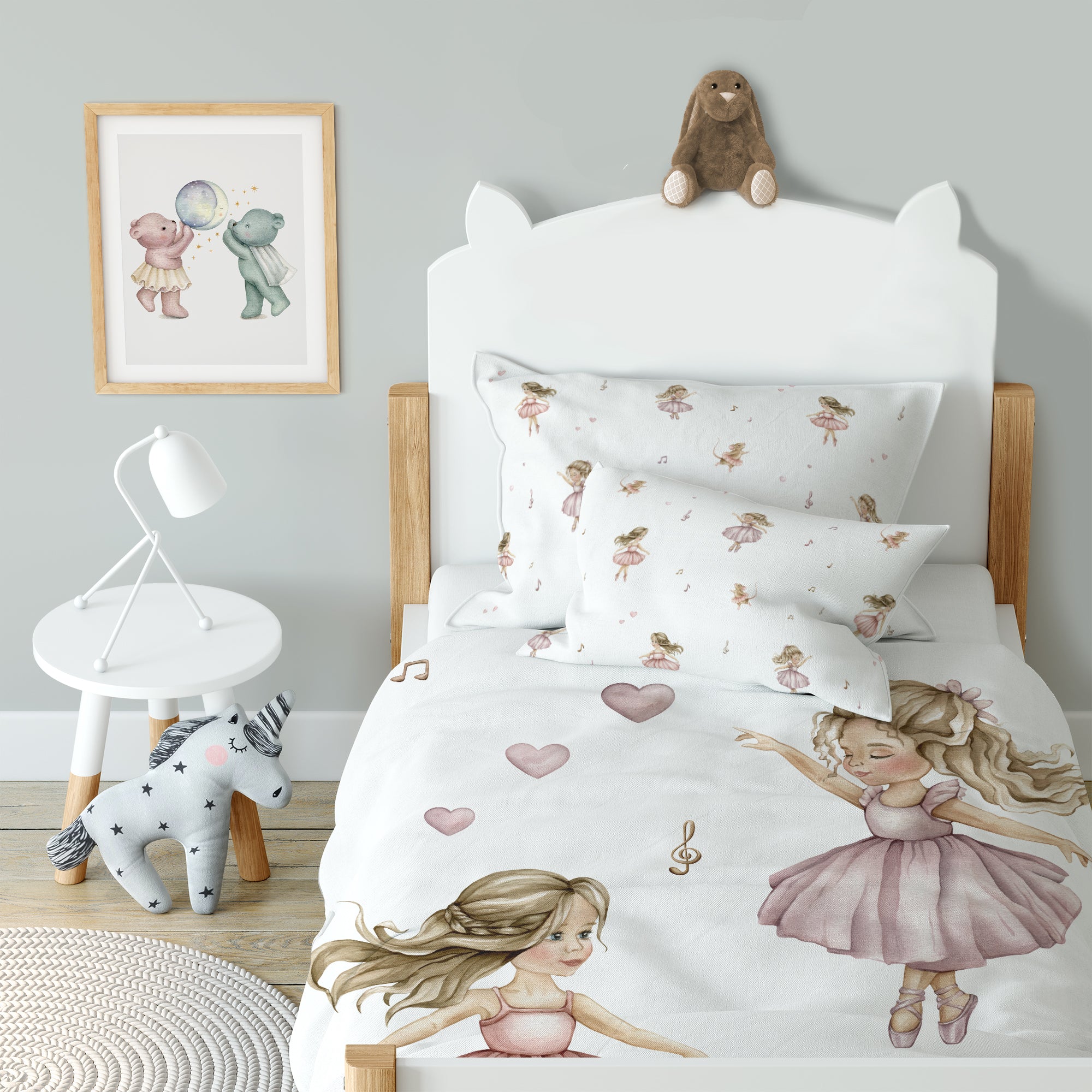 "Dancers" Premium children's bed linen