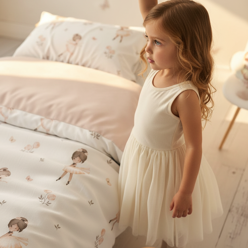 “Ballerinas” – Premium children’s bed linen