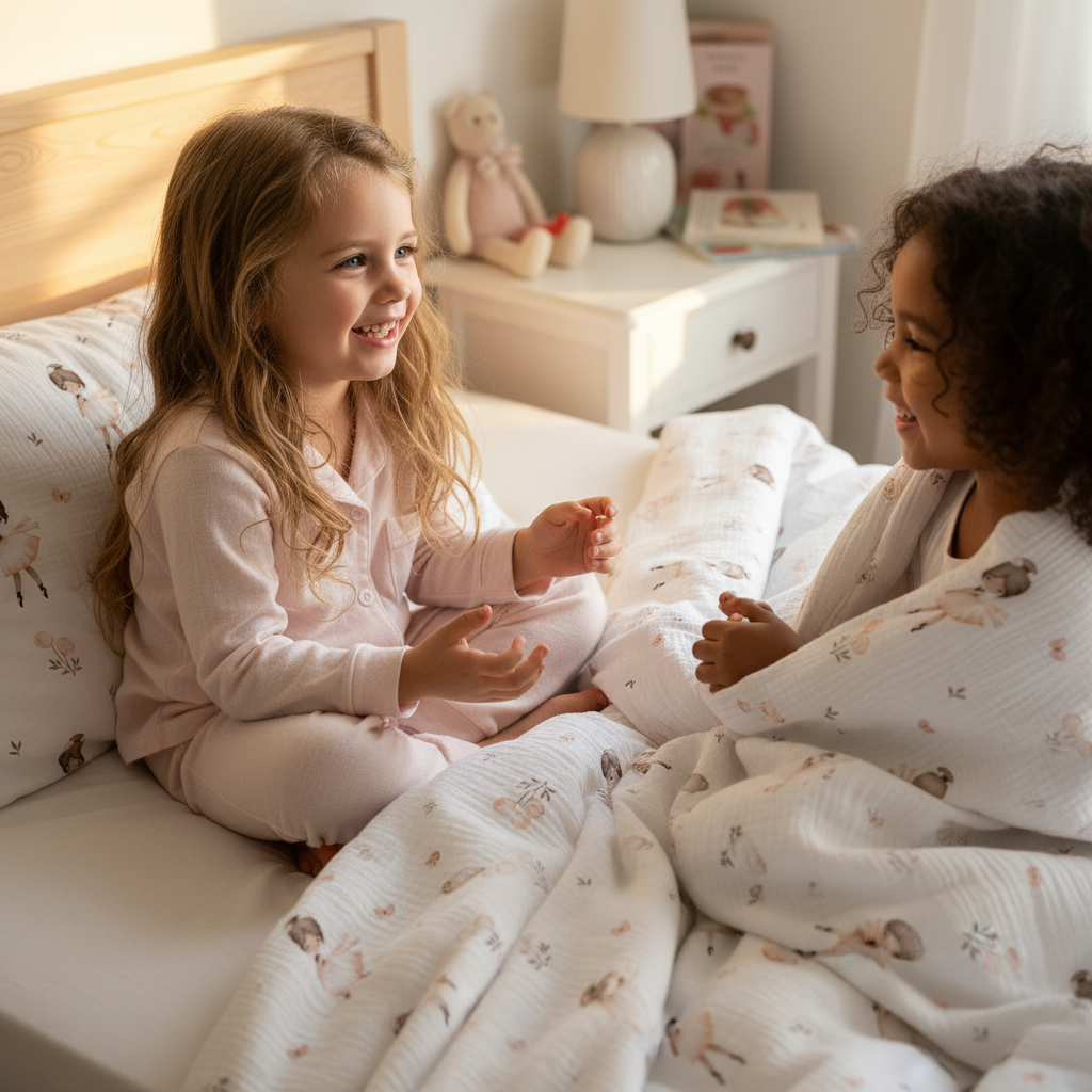 “Ballerinas” – Premium children’s bed linen