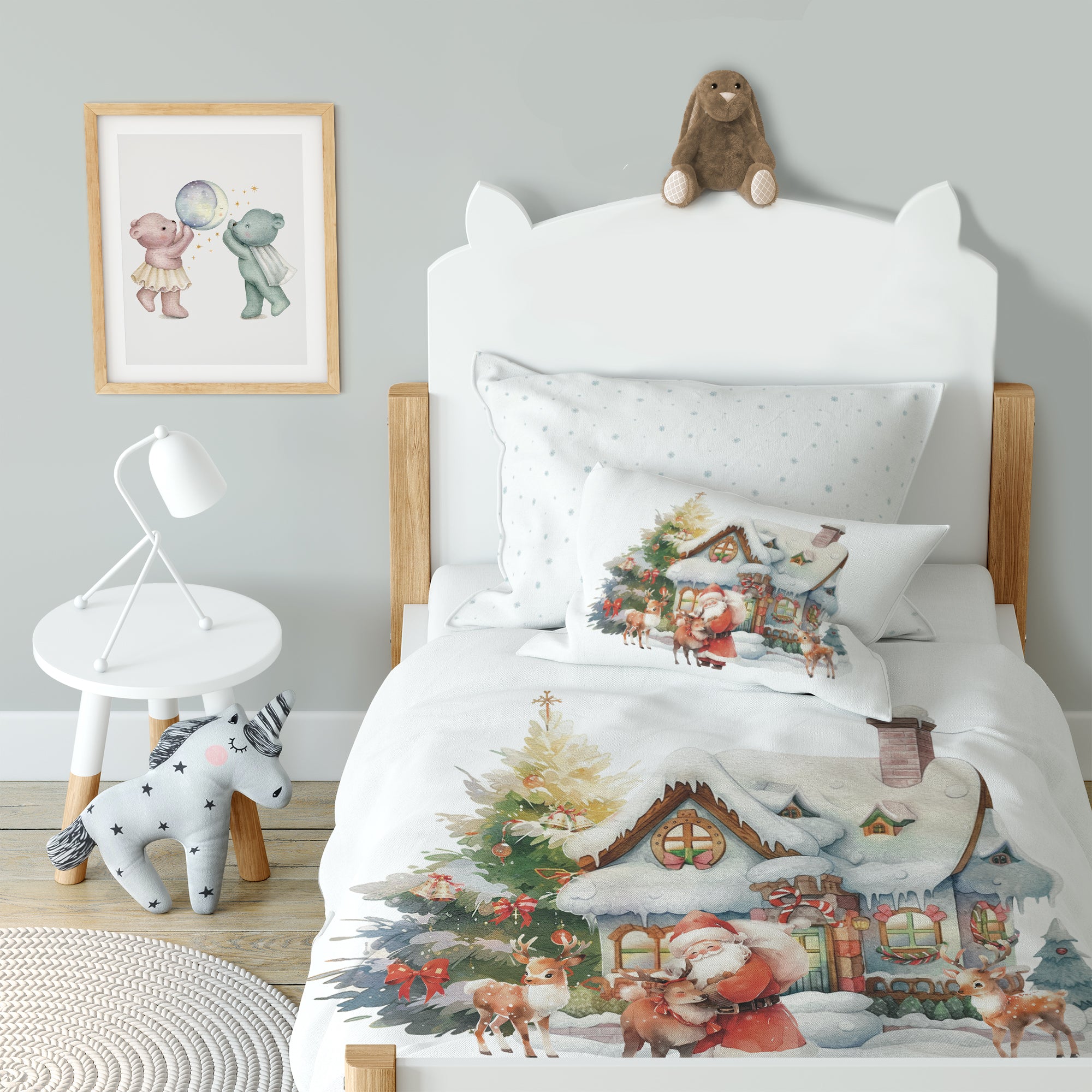 "House of Santa Claus" Premium children's bed linen