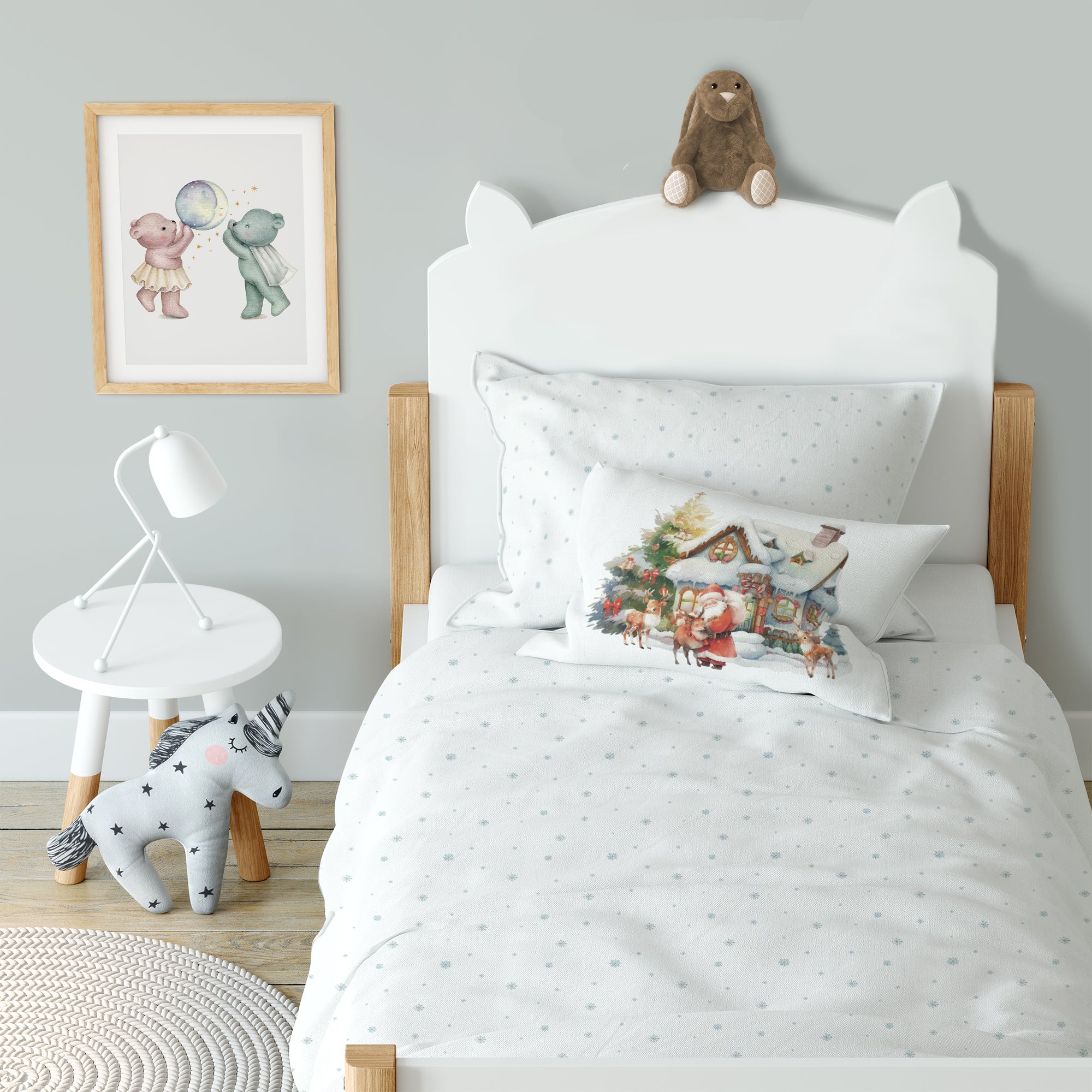 "House of Santa Claus" Premium children's bed linen